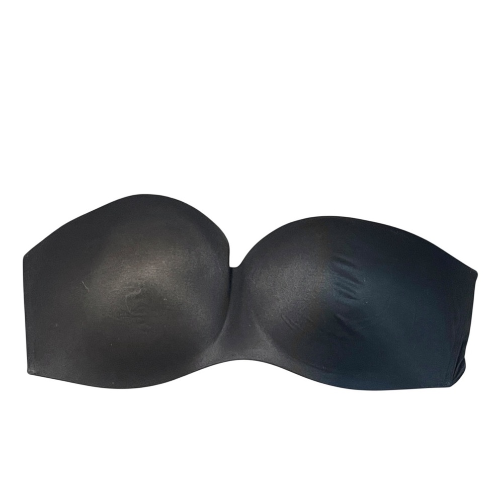 SOMA Endless Strapless Stay put Bra Black Women's 38DD